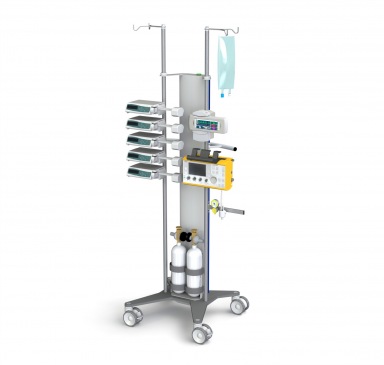 Flexx one Infusion pole cart - configuration example