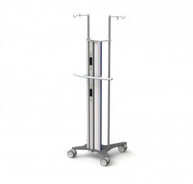 Flexx one Infusion pole cart - rear side