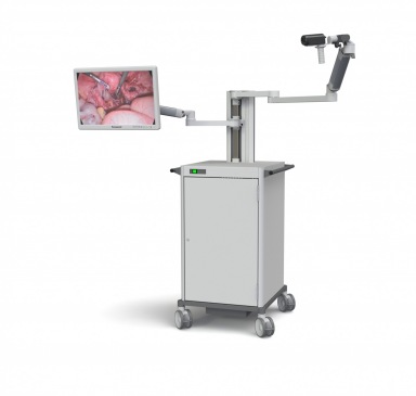 Mobile Medical 19-inch Broadcast Cart
