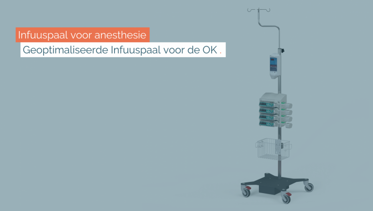 Anesthesie infuuspaal voor de OK