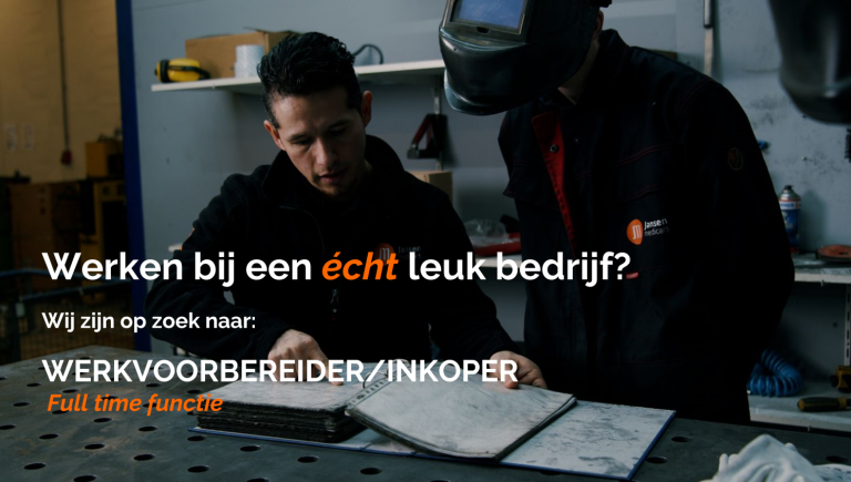 Vacature Werkvoorbereider/Inkoper