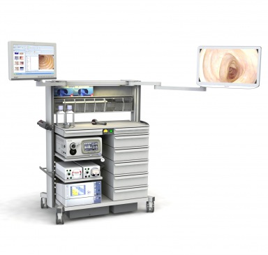 Crozz three 2G 1000 - Endoscopy cart