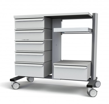 Flexx three - drawers & pull out shelf