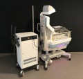 UPS cart with Drager BabyLeo incubator